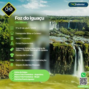 Pedal Foz do Iguaçu - Três Fronteiras