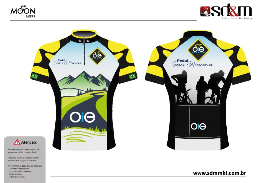 Camisa Oiê Bikers - Edição Serra Catarinense