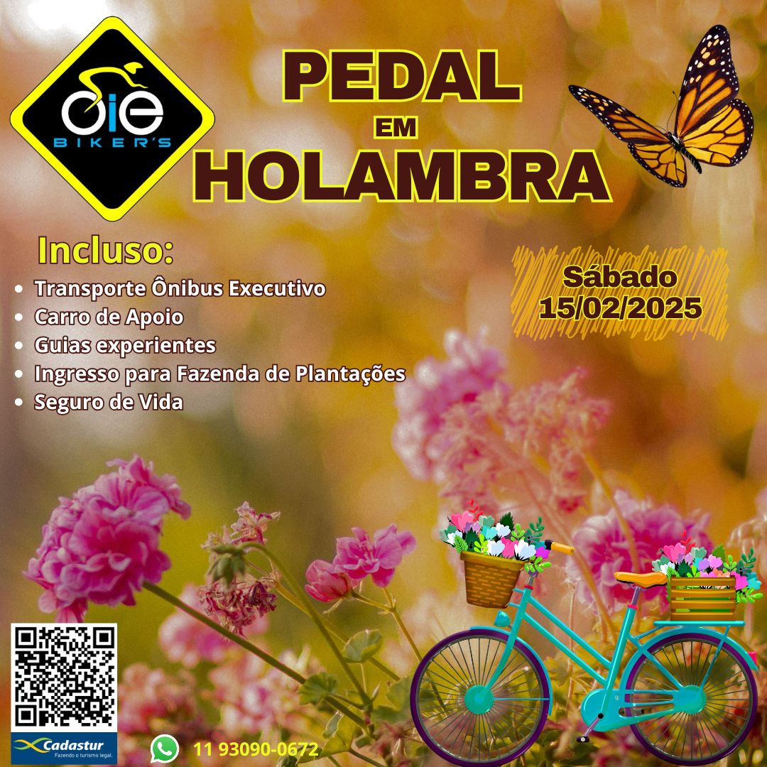 PEDAL EM HOLAMBRA - 15/02/2025