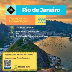 PEDAL RIO DE JANEIRO - 18 e 19 de outubro / 2025